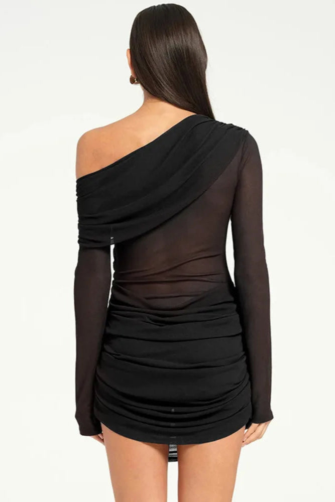 Jude Mini Drape Dress