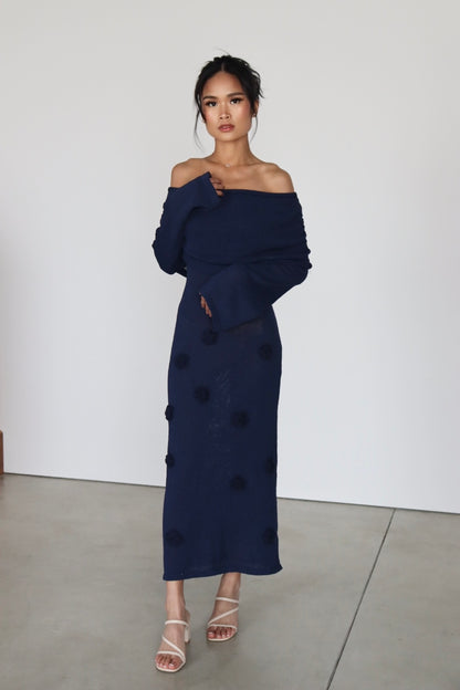 Sorento Off-Shoulder Midi Dress