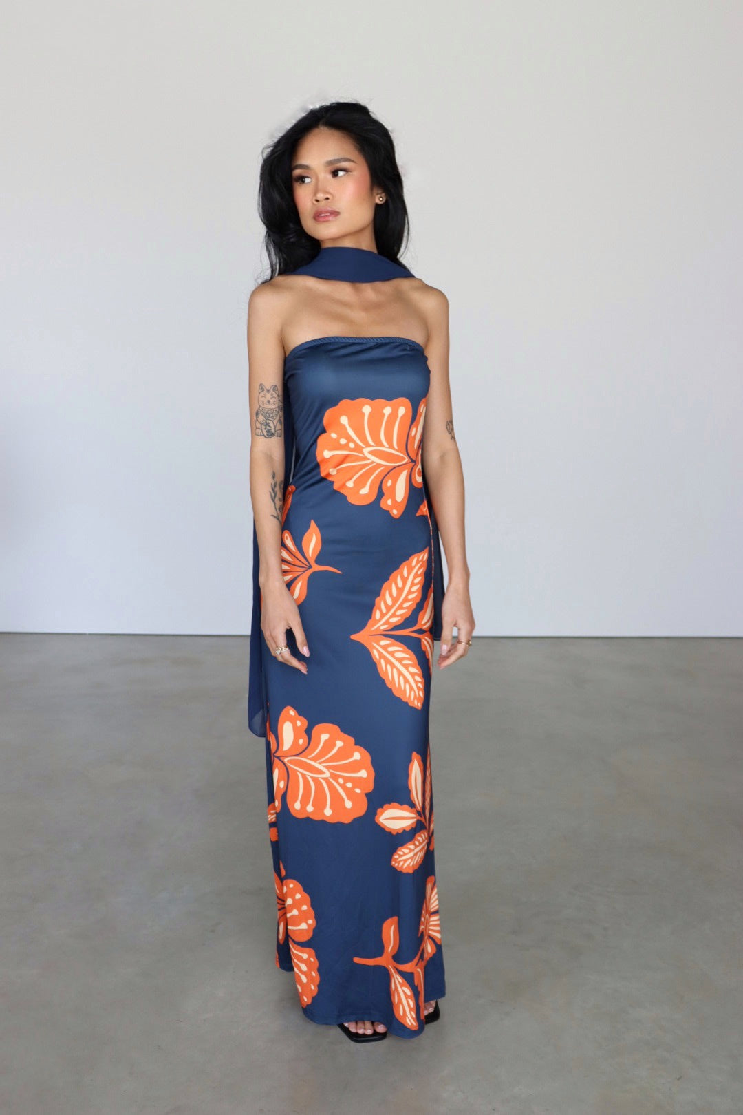 Midnight Citrus Maxi