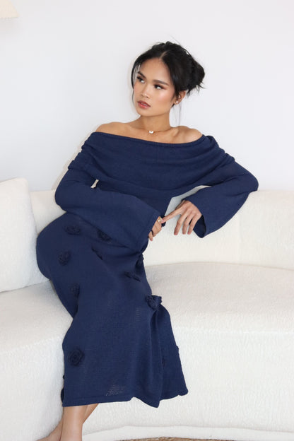 Sorento Off-Shoulder Midi Dress