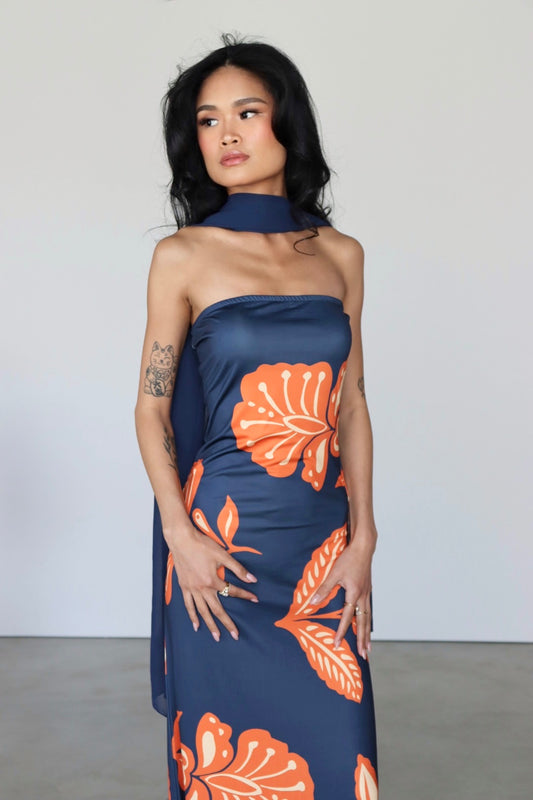 Midnight Citrus Maxi