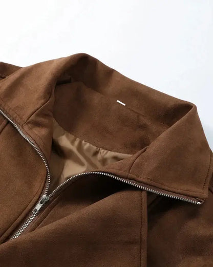 Veda Faux Suede Jacket