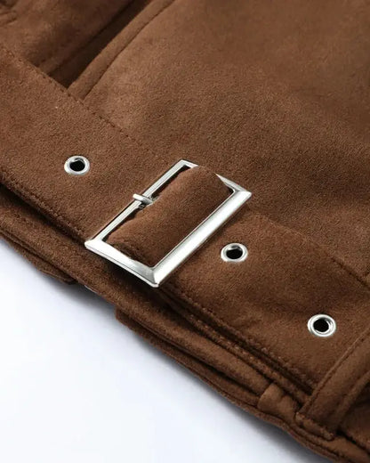 Veda Faux Suede Jacket
