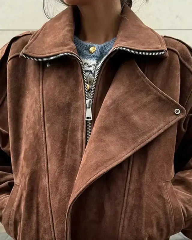 Veda Faux Suede Jacket