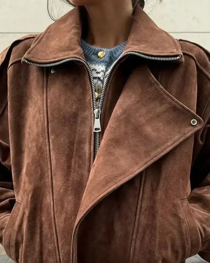 Veda Faux Suede Jacket