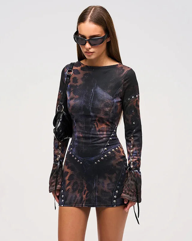 Minx Noir Mini Dress