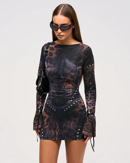 Minx Noir Mini Dress