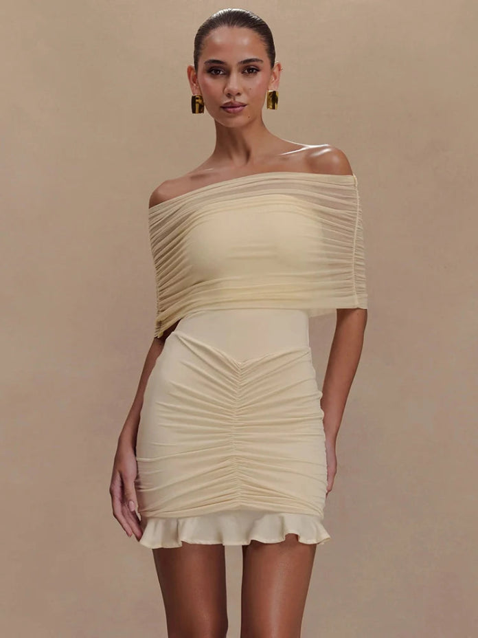 Aira Mesh Mini Dress