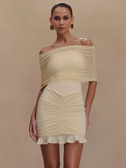 Aira Mesh Mini Dress
