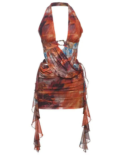 Dusk Mirage Mini Dress