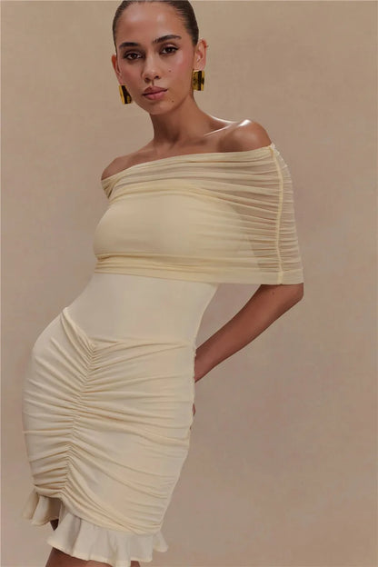 Aira Mesh Mini Dress