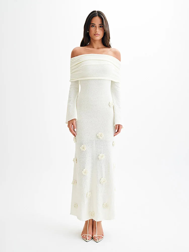 Sorento Off-Shoulder Midi Dress