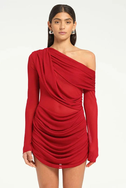 Jude Mini Drape Dress