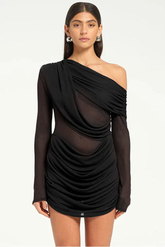 Jude Mini Drape Dress