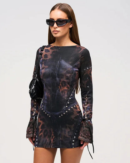 Minx Noir Mini Dress