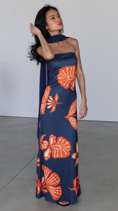 Midnight Citrus Maxi